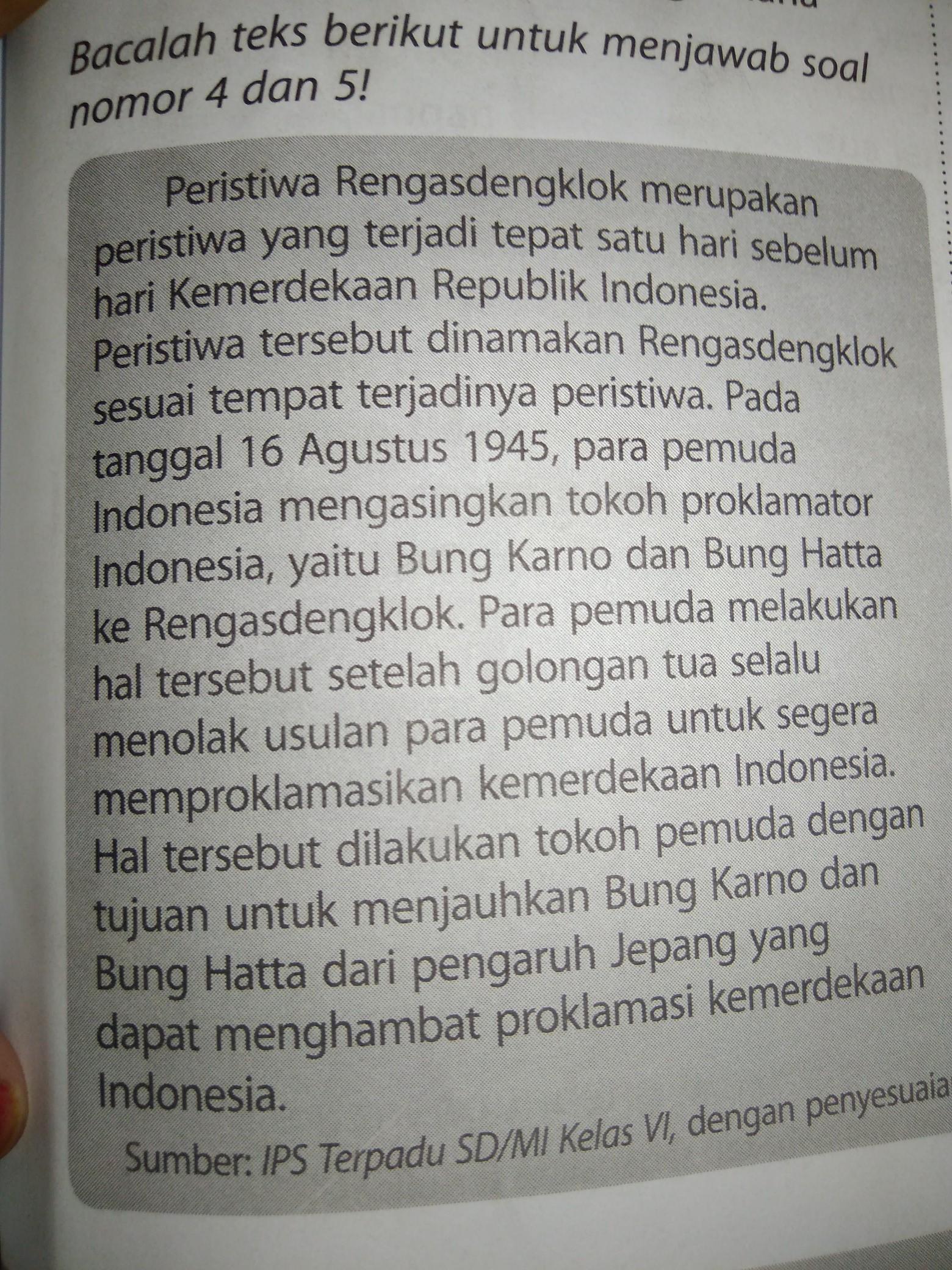 Contoh Teks Naratif Dalam Bahasa Indonesia