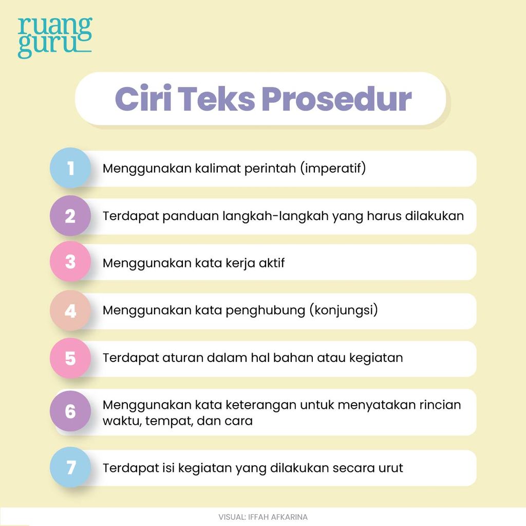 Contoh Teks Prosedur Pengertian Tujuan Struktur Jenis Ciri Ciri | My