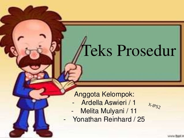 Power point teks prosedur kelas xi 2021